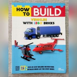 New Lego Bricks Bulding Book How to Build Vehicles with LEGO Bricks How To Book